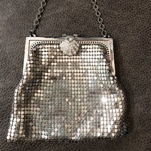Silver Mesh Whiting and Davis Vintage Purse/Clutch